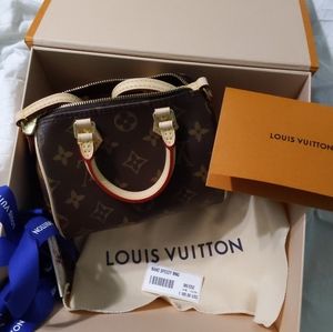 Brand new Louis Vuitton Nano Speedy